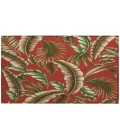 Dalyn Indoor/Outdoor Tropics TC1 Paprika Washable 1'8" x 2'6" Rug