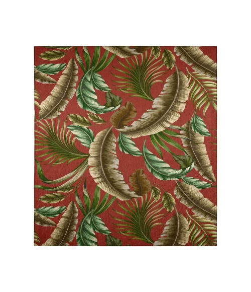 Dalyn Indoor/Outdoor Tropics TC1 Paprika Washable 10' x 14' Rug