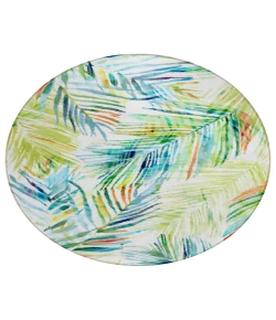 Dalyn Indoor/Outdoor Tropics TC4 Meadow Washable 8' x 8' Round Rug