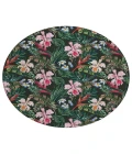 Dalyn Indoor/Outdoor Tropics TC6 Black Washable 8' x 8' Round Rug