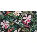 Dalyn Indoor/Outdoor Tropics TC6 Black Washable 1'8" x 2'6" Rug