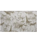 Dalyn Indoor/Outdoor Tropics TC7 Grey Washable 1'8" x 2'6" Rug