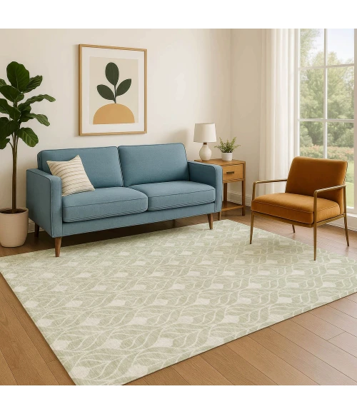 Dalyn The Reserve Green TR10 3ft. x 5ft. Rug