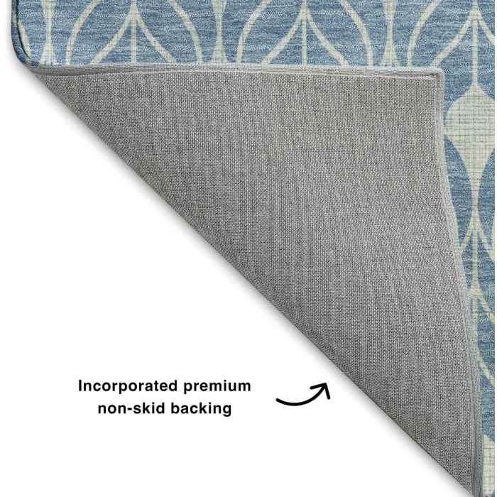 Dalyn The Reserve Blue TR10 10ft. x 14ft. Rug