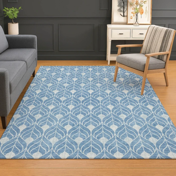 Dalyn The Reserve Blue TR10 10ft. x 14ft. Rug
