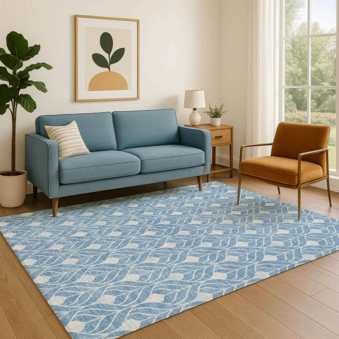 Dalyn The Reserve Blue TR10 10ft. x 14ft. Rug
