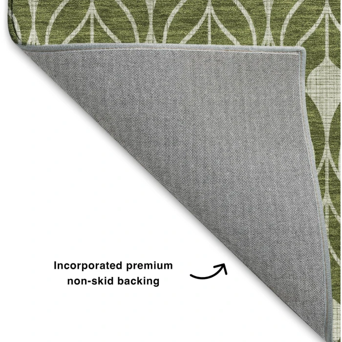 Dalyn The Reserve Green TR10 8ft. x 8ft. Rug