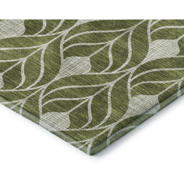 Dalyn The Reserve Green TR10 8ft. x 8ft. Rug