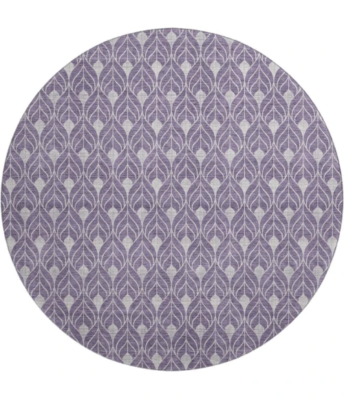 Dalyn The Reserve Purple TR10 8ft. x 8ft. Rug