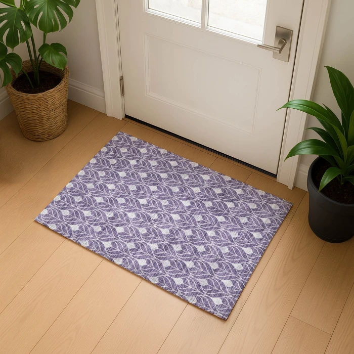 Dalyn The Reserve Purple TR10 1ft.8in. x 2ft.6in. Rug