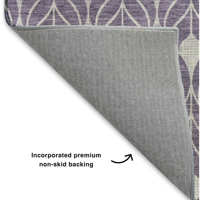 Dalyn The Reserve Purple TR10 1ft.8in. x 2ft.6in. Rug