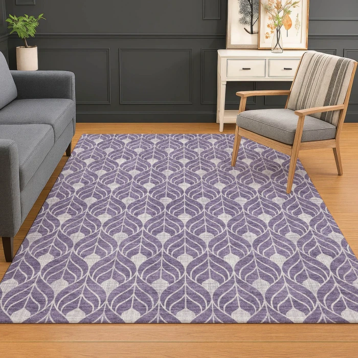Dalyn The Reserve Purple TR10 2ft.6in. x 3ft.10in. Rug