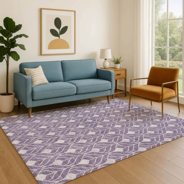 Dalyn The Reserve Purple TR10 2ft.6in. x 3ft.10in. Rug