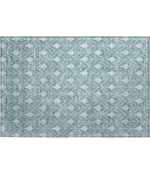 Dalyn The Reserve Teal TR10 1ft.8in. x 2ft.6in. Rug