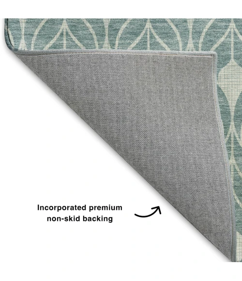 Dalyn The Reserve Teal TR10 8ft. x 8ft. Rug