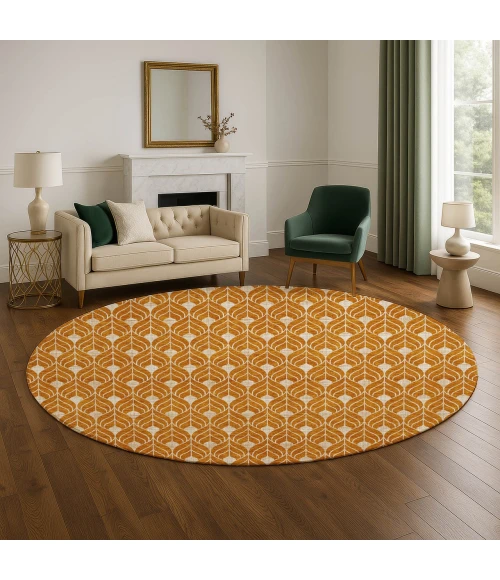 Dalyn The Reserve Orange TR10 8ft. x 8ft. Rug