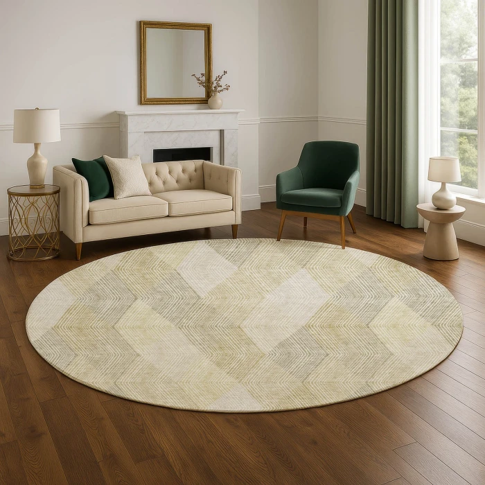 Dalyn The Reserve Brown TR11 8ft. x 8ft. Rug