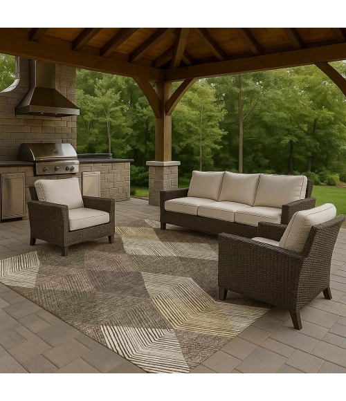 Dalyn The Reserve Brown TR11 2ft.6in. x 3ft.10in. Rug