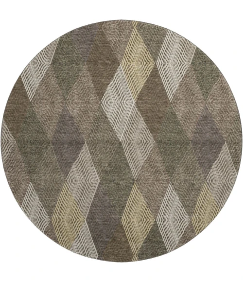 Dalyn The Reserve Brown TR11 8ft. x 8ft. Rug
