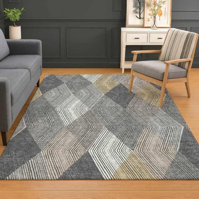 Dalyn The Reserve Gray TR11 9ft. x 12ft. Rug