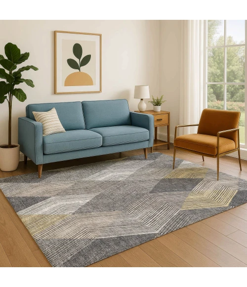 Dalyn The Reserve Gray TR11 3ft. x 5ft. Rug