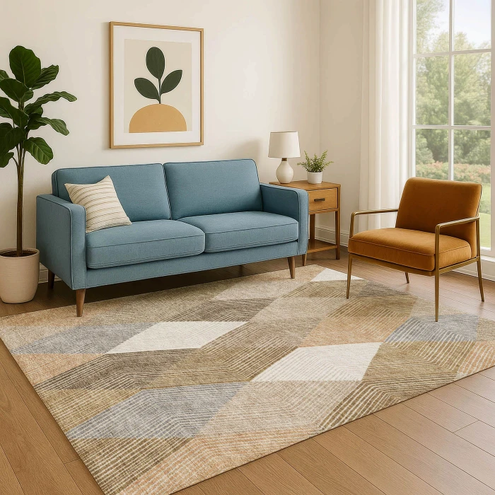 Dalyn The Reserve Orange TR11 9ft. x 12ft. Rug