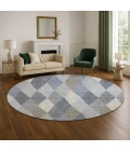 Dalyn The Reserve Blue TR11 8ft. x 8ft. Rug