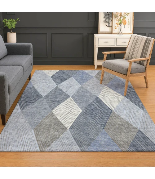 Dalyn The Reserve Blue TR11 10ft. x 14ft. Rug