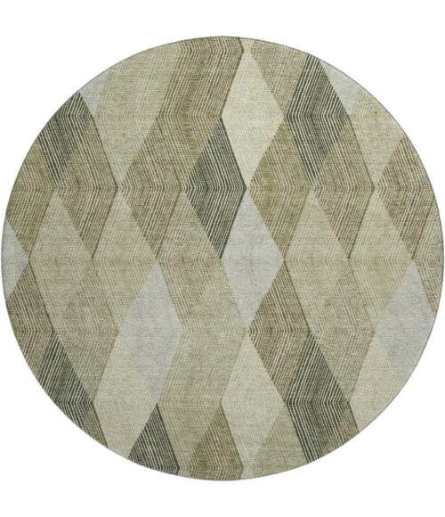 Dalyn The Reserve Green TR11 8ft. x 8ft. Rug