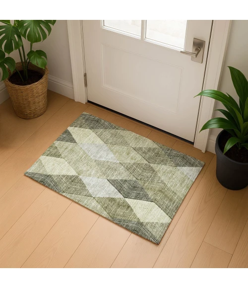 Dalyn The Reserve Green TR11 1ft.8in. x 2ft.6in. Rug