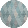 Dalyn The Reserve Teal TR11 8ft. x 8ft. Rug