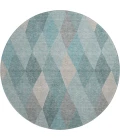 Dalyn The Reserve Teal TR11 8ft. x 8ft. Rug