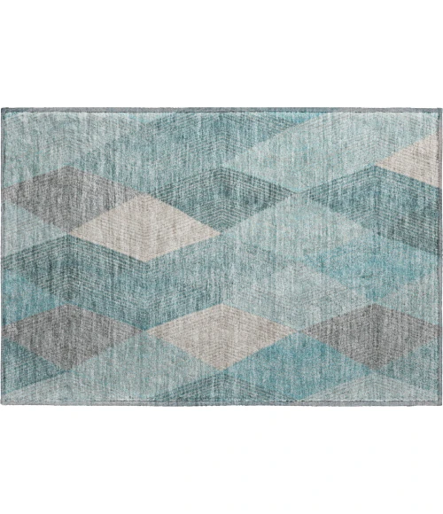 Dalyn The Reserve Teal TR11 1ft.8in. x 2ft.6in. Rug