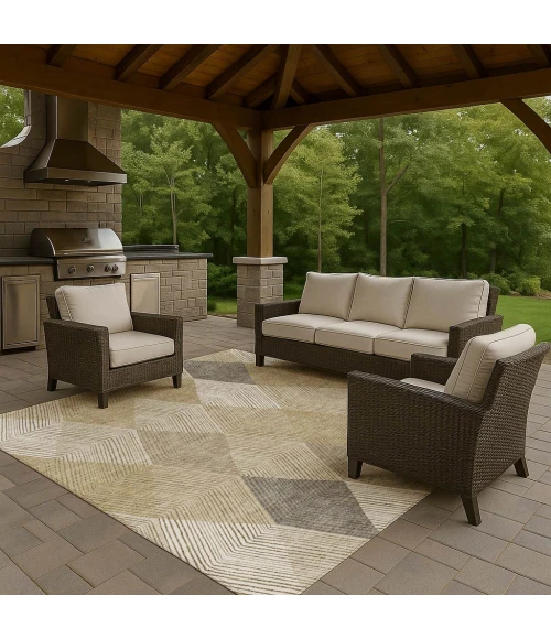 Dalyn The Reserve Gold TR11 8ft. x 10ft. Rug