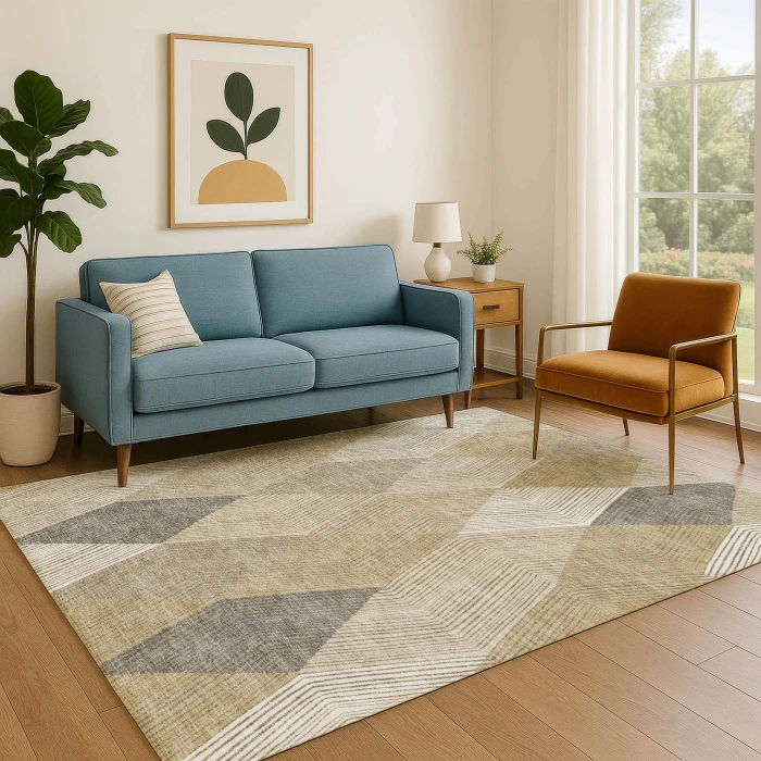 Dalyn The Reserve Gold TR11 5ft. x 7ft.6in. Rug