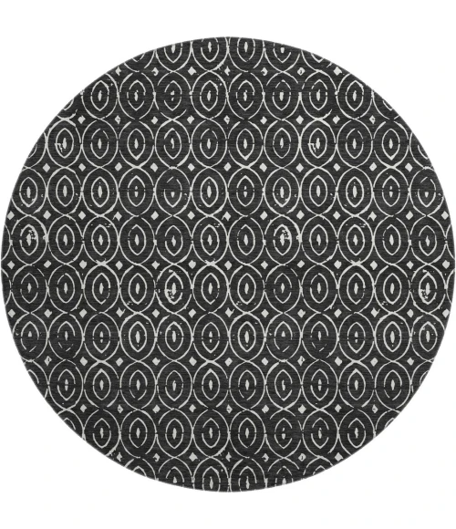Dalyn The Reserve Black TR12 8ft. x 8ft. Rug