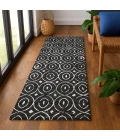 Dalyn The Reserve Black TR12 2ft.3in. x 7ft.6in. Rug