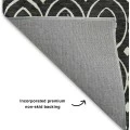 Dalyn The Reserve Black TR12 2ft.3in. x 7ft.6in. Rug