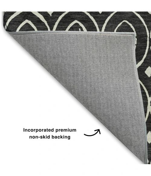 Dalyn The Reserve Black TR12 1ft.8in. x 2ft.6in. Rug