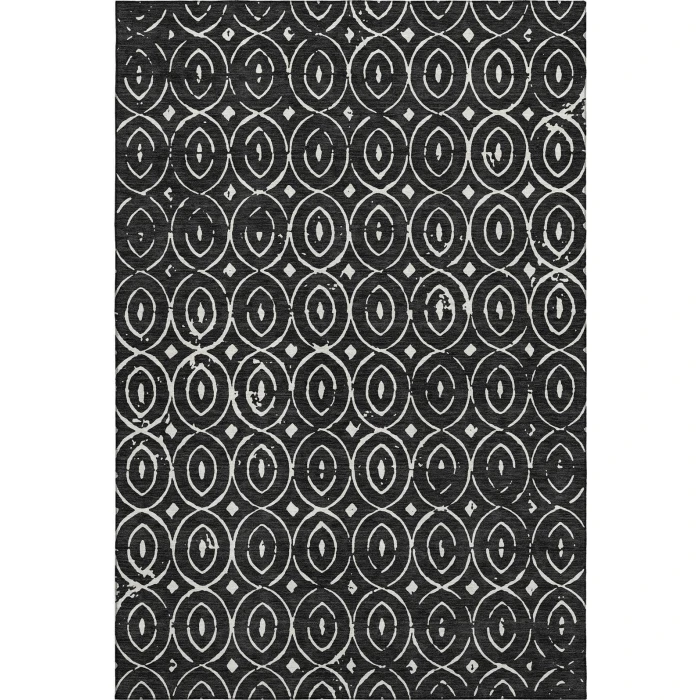 Dalyn The Reserve Black TR12 8ft. x 10ft. Rug