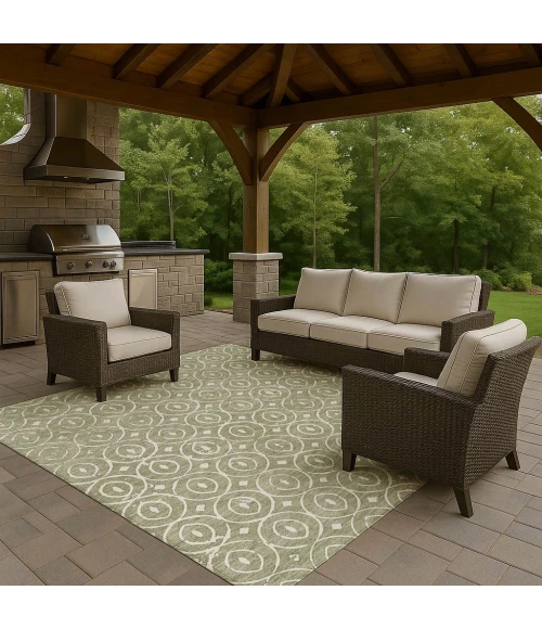 Dalyn The Reserve Green TR12 5ft. x 7ft.6in. Rug