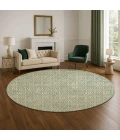 Dalyn The Reserve Green TR12 8ft. x 8ft. Rug