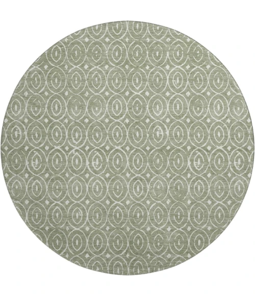Dalyn The Reserve Green TR12 8ft. x 8ft. Rug