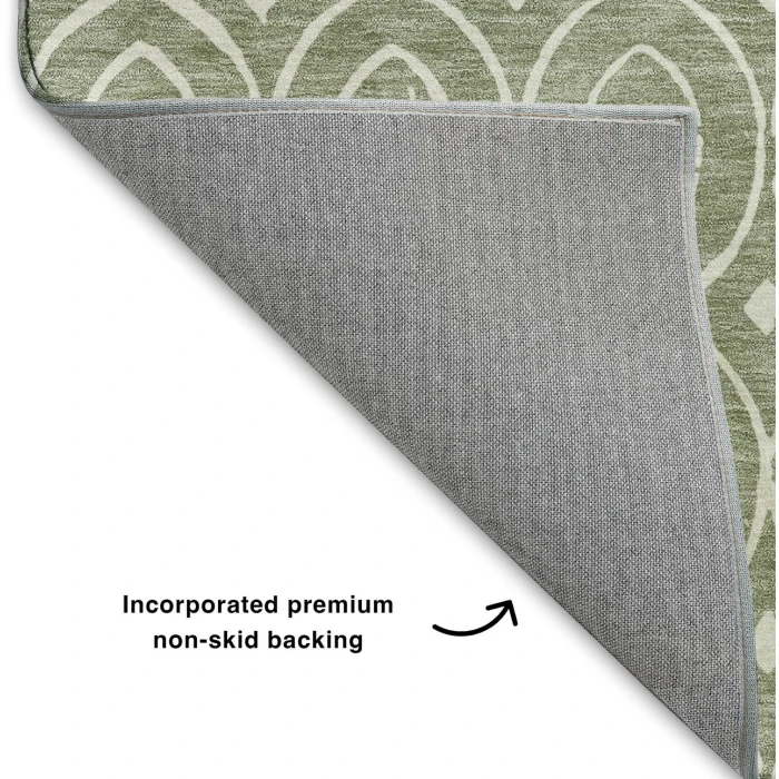 Dalyn The Reserve Green TR12 3ft. x 5ft. Rug