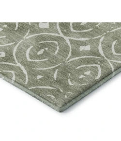 Dalyn The Reserve Green TR12 1ft.8in. x 2ft.6in. Rug