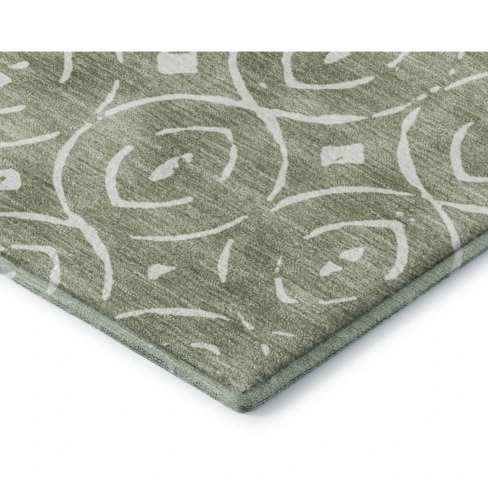 Dalyn The Reserve Green TR12 3ft. x 5ft. Rug