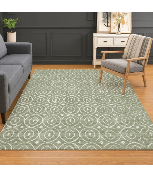 Dalyn The Reserve Green TR12 5ft. x 7ft.6in. Rug