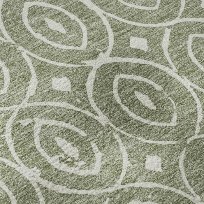 Dalyn The Reserve Green TR12 3ft. x 5ft. Rug