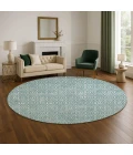 Dalyn The Reserve Teal TR12 8ft. x 8ft. Rug
