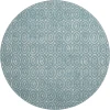 Dalyn The Reserve Teal TR12 8ft. x 8ft. Rug